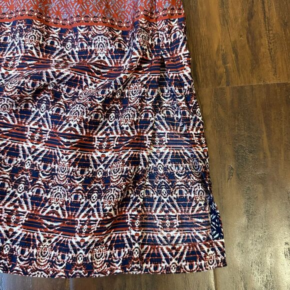 PATAGONIA Lost Wildflower Dress in Sunburst Crux Navy w Pockets Adjustable - Picture 5 of 11